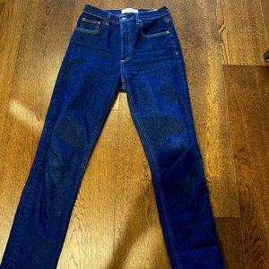 Denim Forum - The Yoko High Rise Slim 26L - High-waisted slim jeans